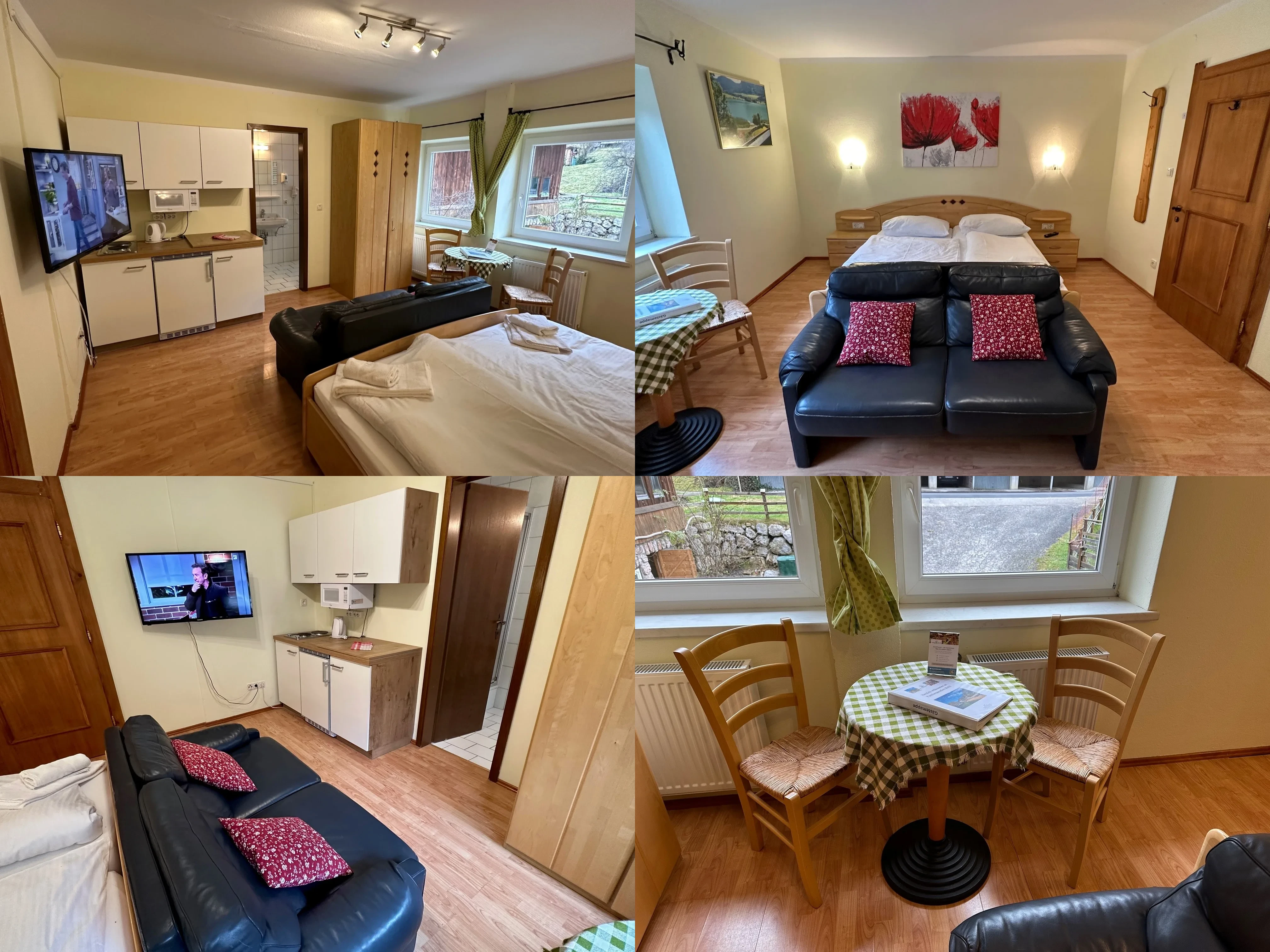 Collage der Unterkunft