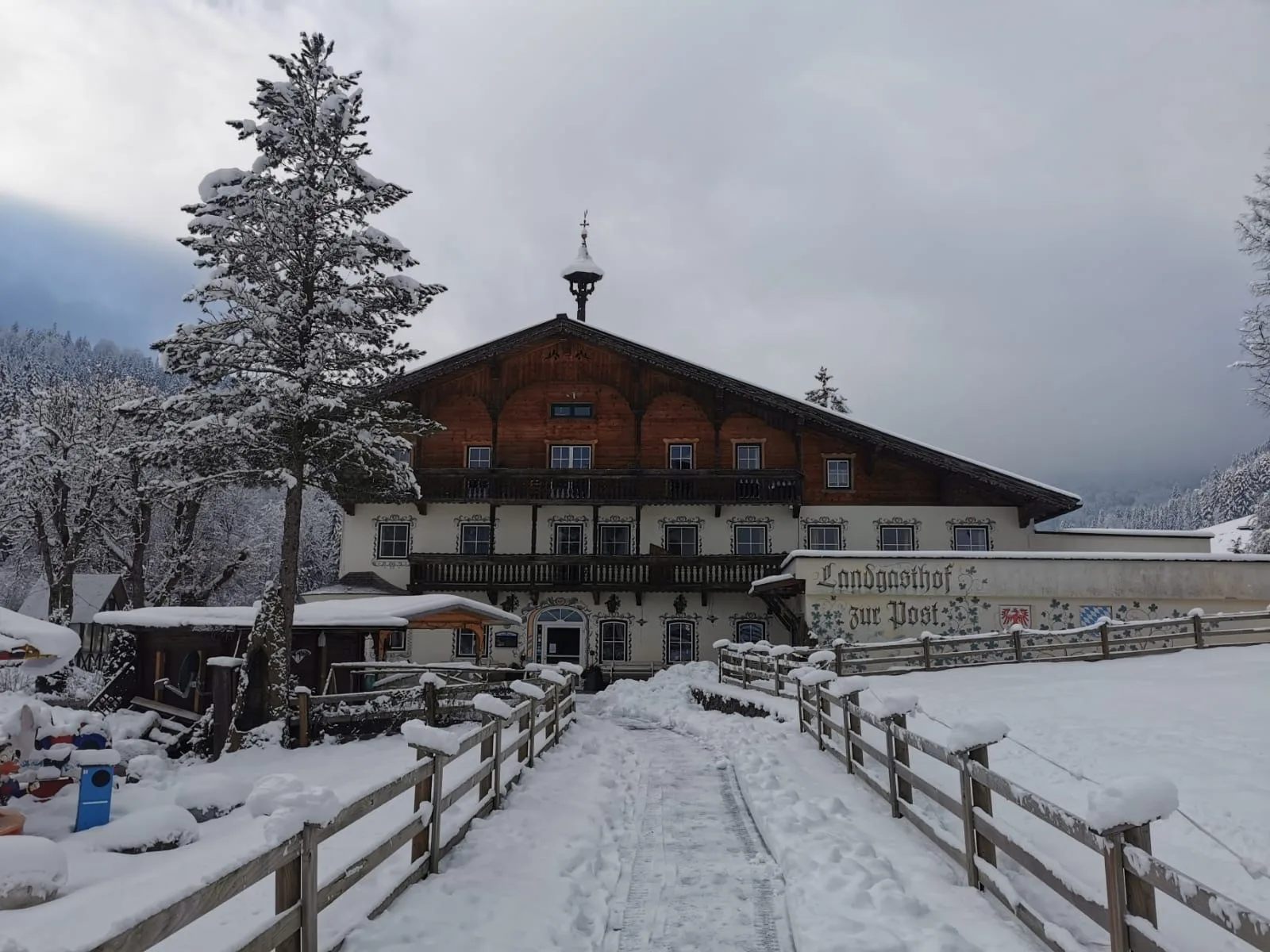 Winter am Thiersee in der Region Thiersee
